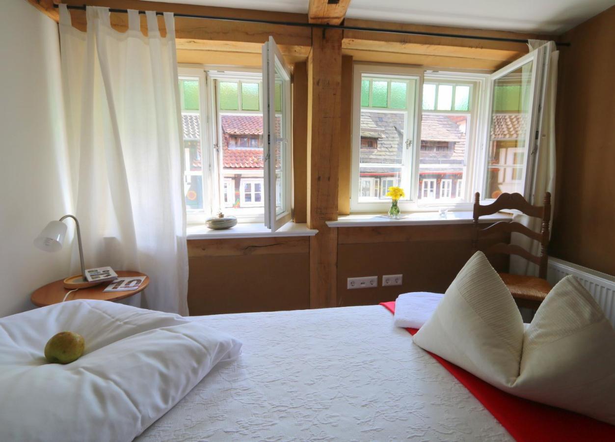 Fachwerk-Kultur-Pension Tangobruecke Einbeck Exteriér fotografie